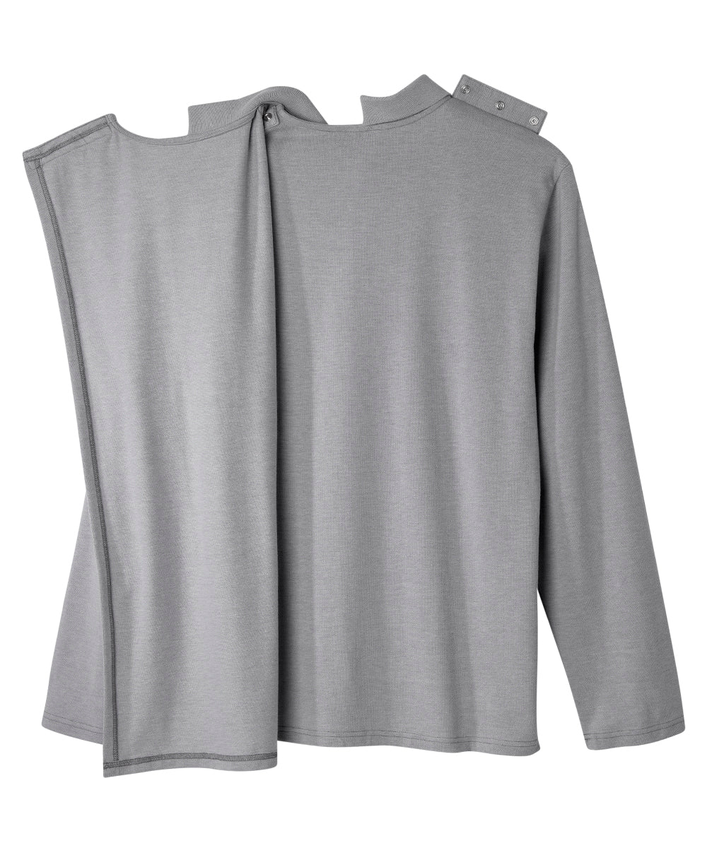 Men's Open Back Long Sleeve Polo