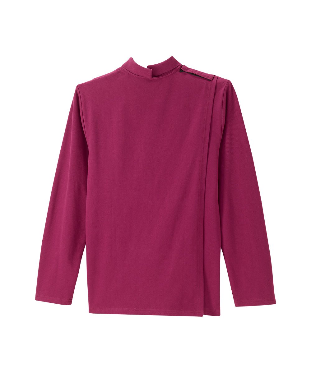 Men's Open Back Long Sleeve Polo