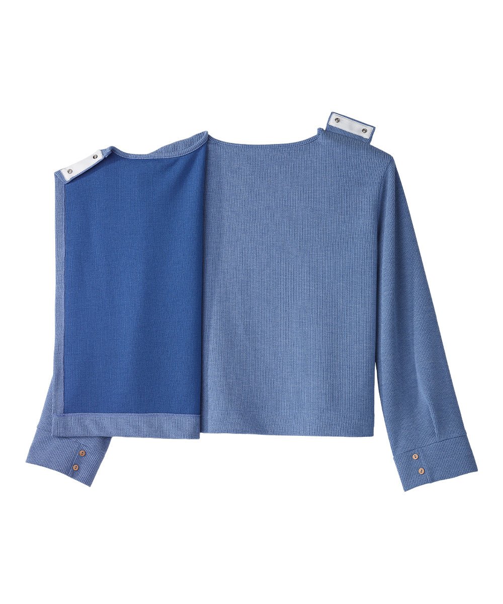 Women's Open Back Ribbed Top
