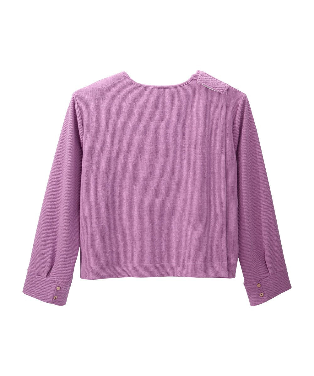 Women's Open Back Ribbed Top