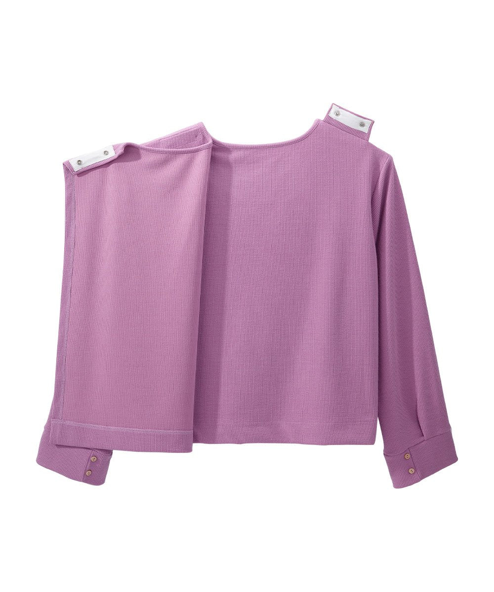 Women's Open Back Ribbed Top