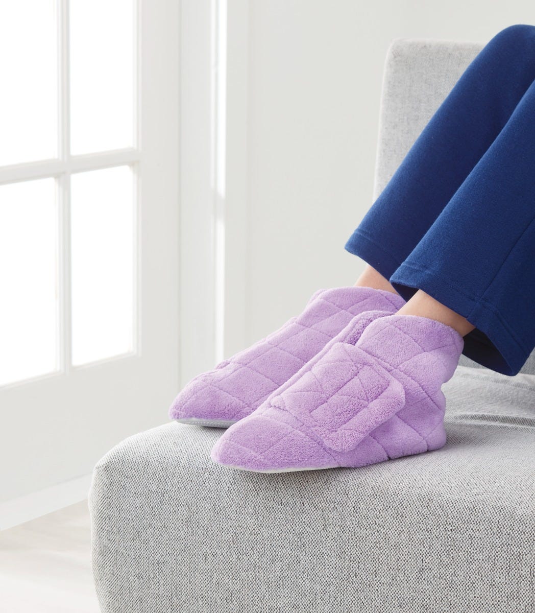 Women's Plush Adjustable Slippers
