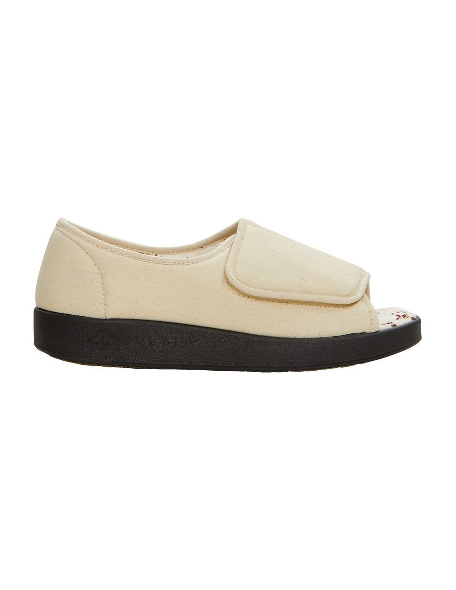 Women's Easy-Close Open-Toe Shoes
