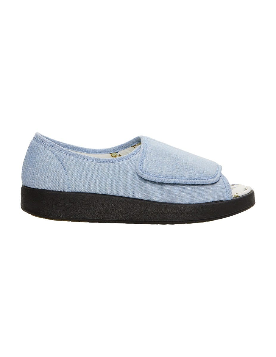 Women's Easy-Close Open-Toe Shoes