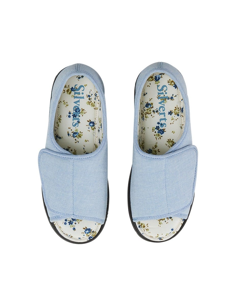 Women's Easy-Close Open-Toe Shoes