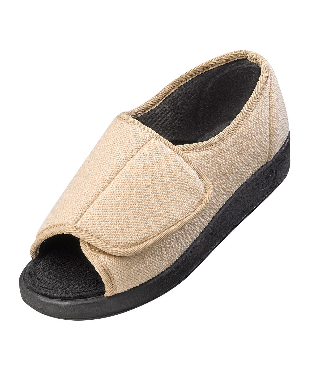 Women's Easy-Close Open-Toe Shoes