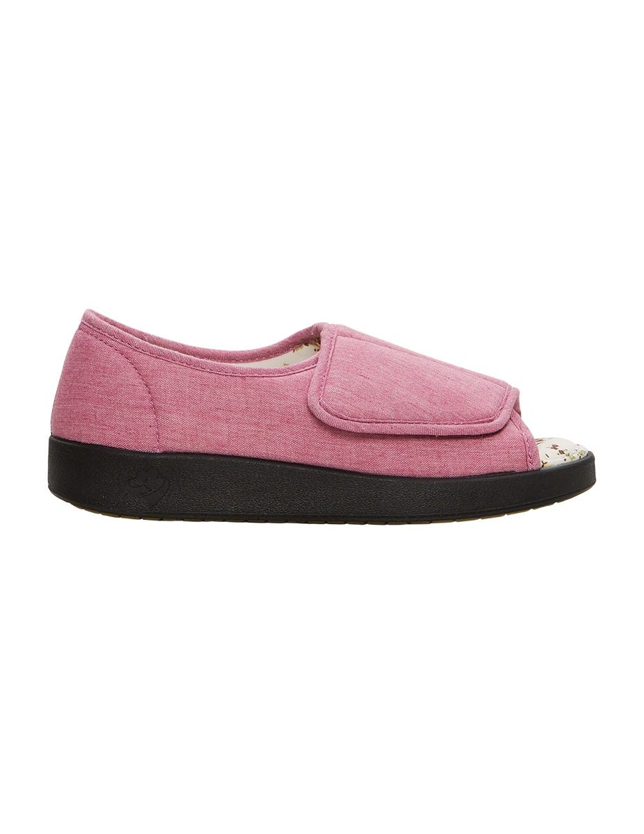 Women's Easy-Close Open-Toe Shoes