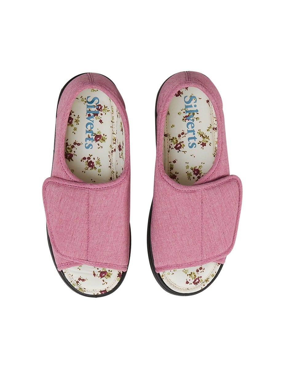 Women's Easy-Close Open-Toe Shoes