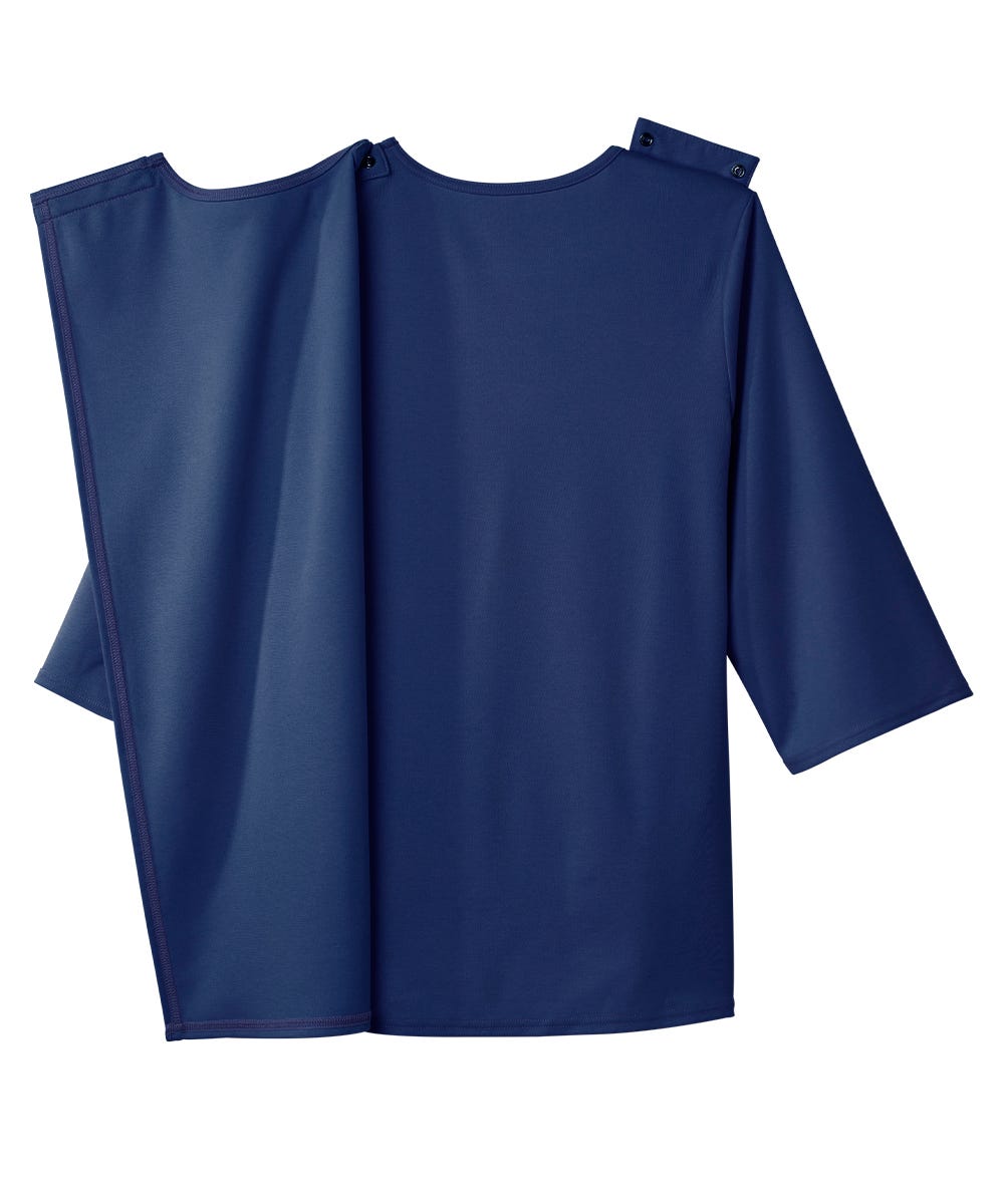 Women's Open Back Embroidered 3/4 Sleeve Top