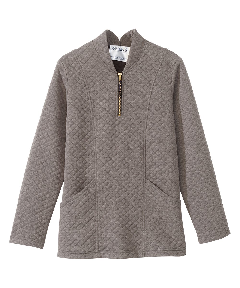 Women's Open Back Half-Zip Track Top
