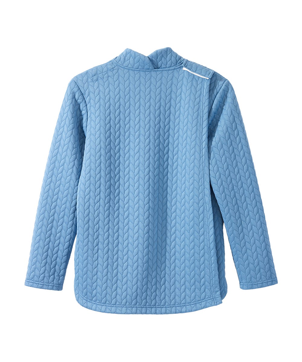 Women's Open Back Half-Zip Track Top