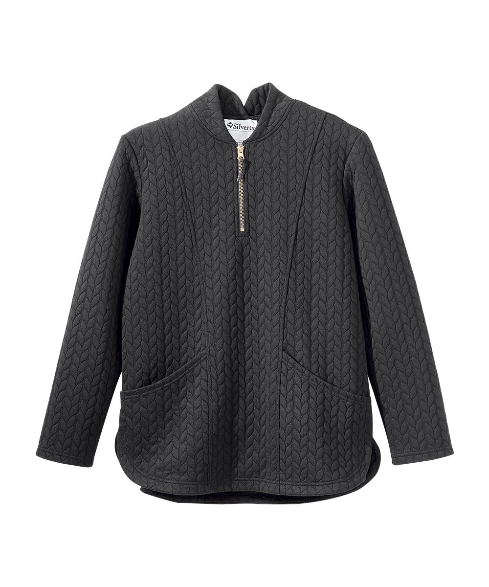 Women's Open Back Half-Zip Track Top