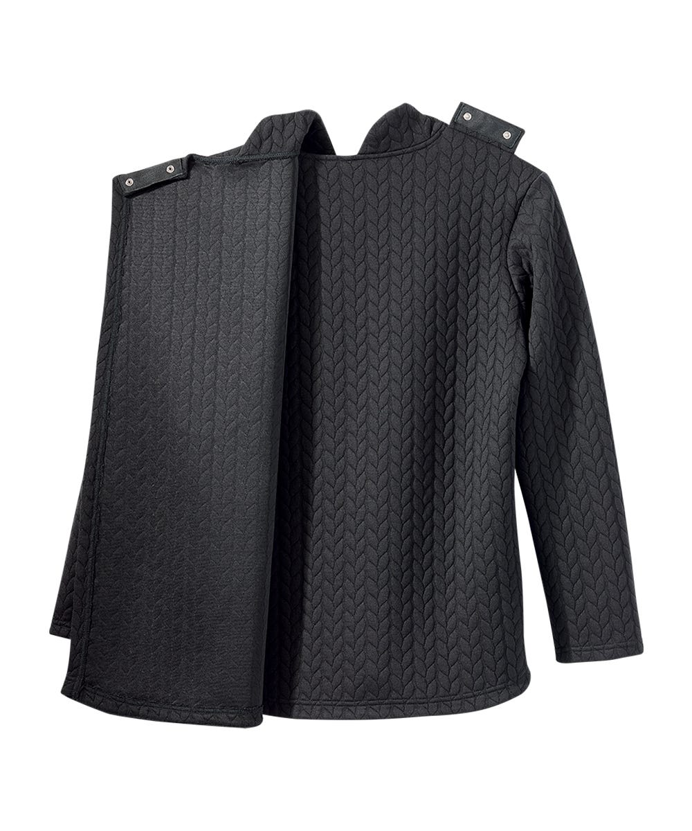 Women's Open Back Half-Zip Track Top