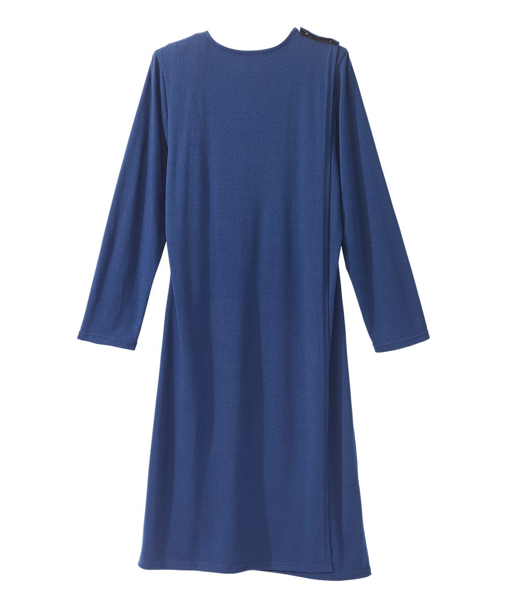 Women's Open Back Lace Trim Nightgown