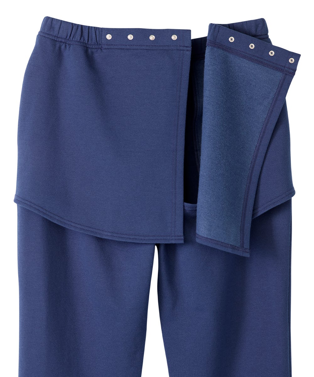 Men's Open Back Fleece Pant