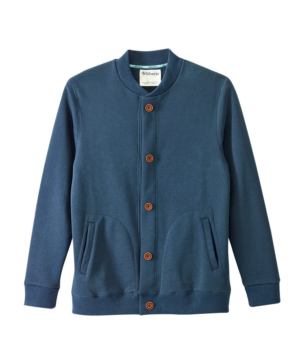 Men's Magnetic Button Front Cardigan Jacket