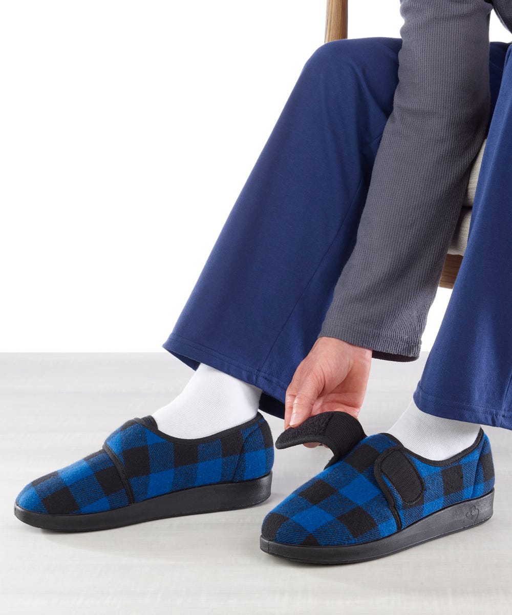 Men's Soft Easy-Close Slippers
