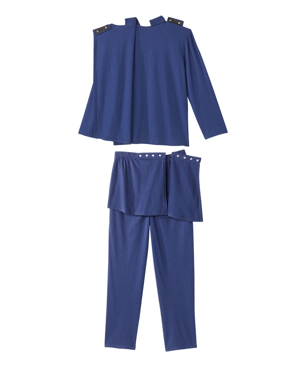 Women's Open Back Polo & Pant Set