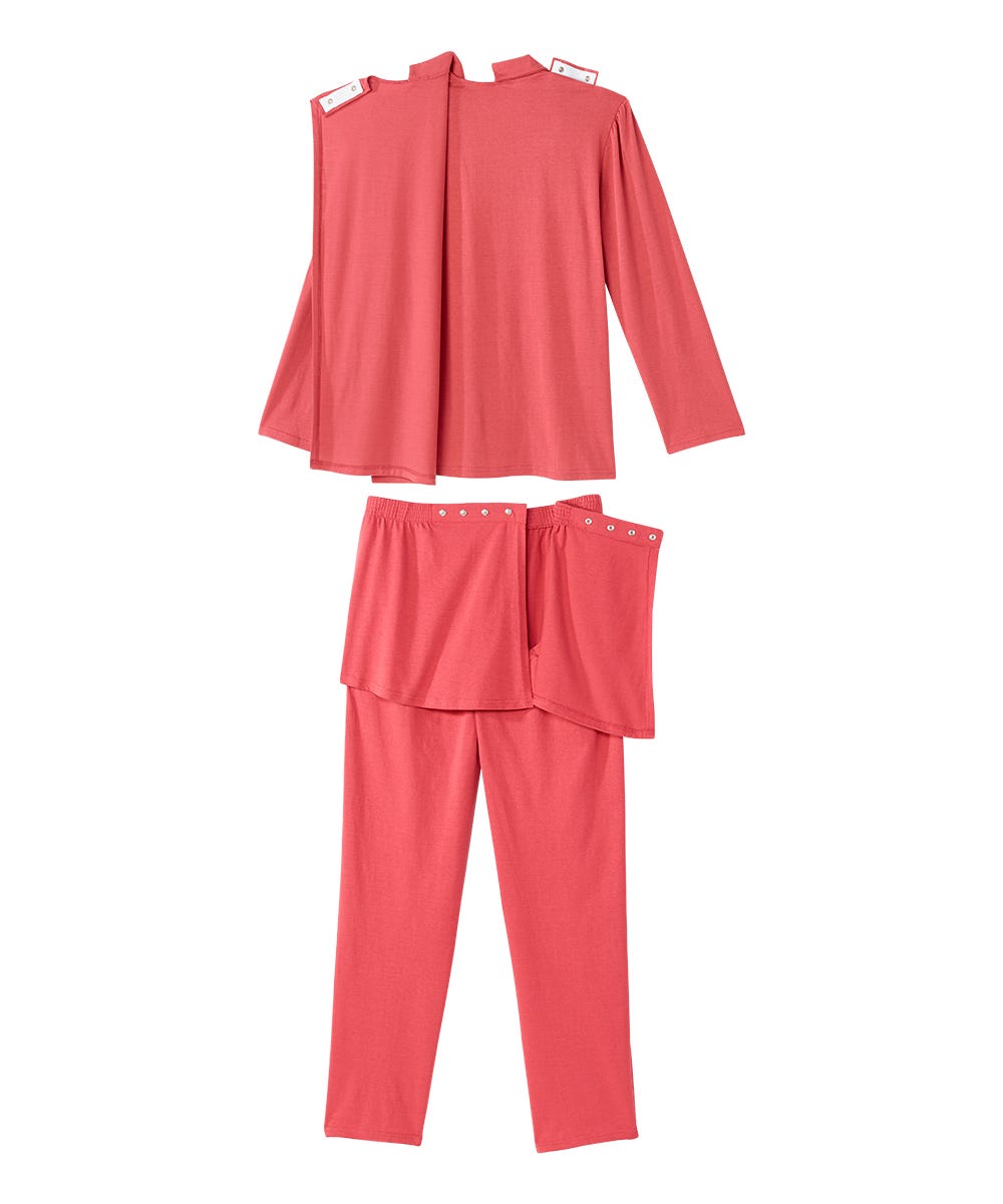 Women's Open Back Polo & Pant Set