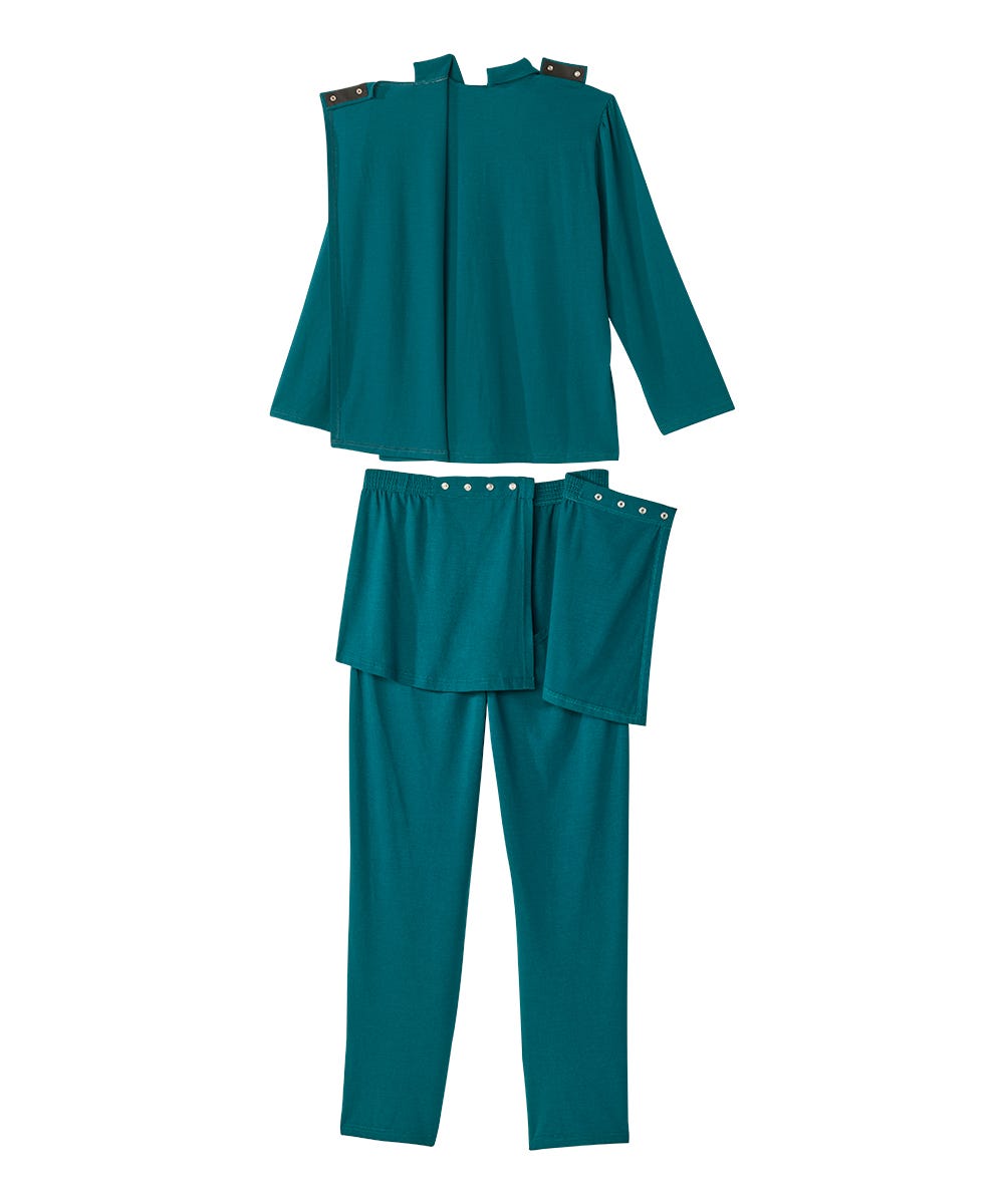 Women's Open Back Polo & Pant Set